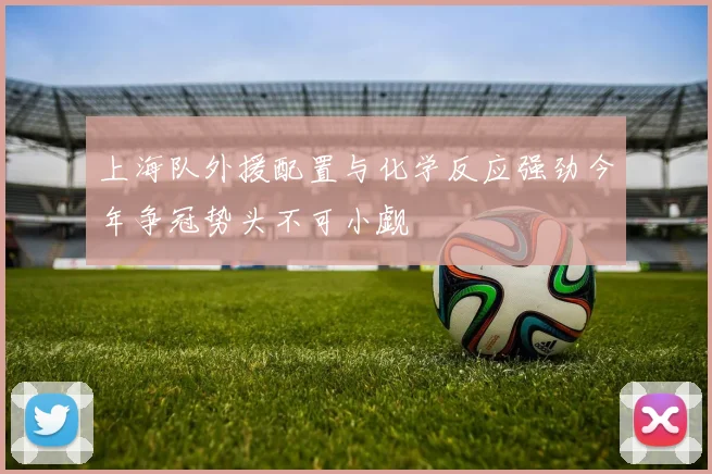 上海队外援配置与化学反应强劲今年争冠势头不可小觑